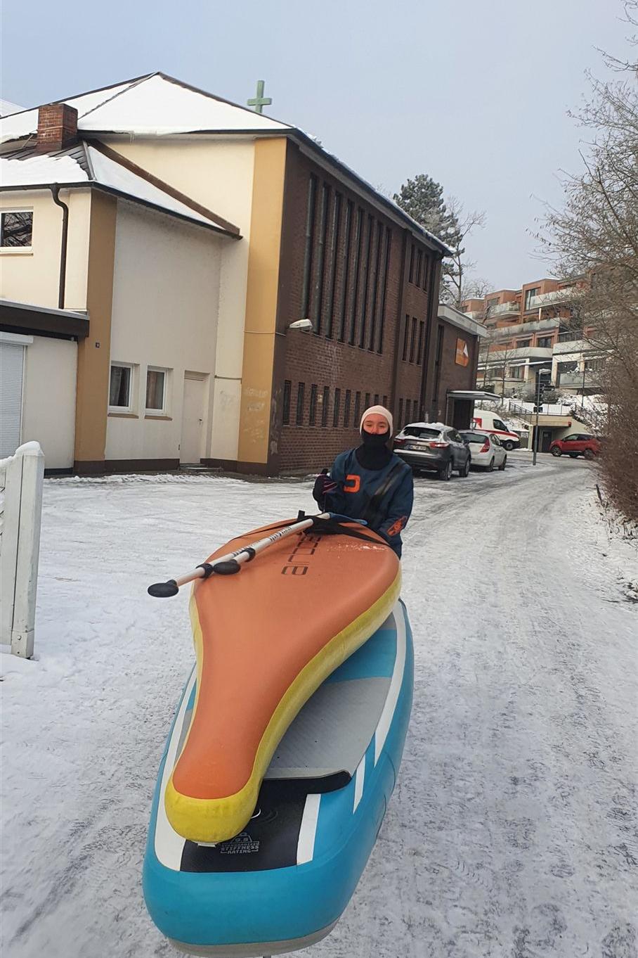 a02 SUP in Lüneburg